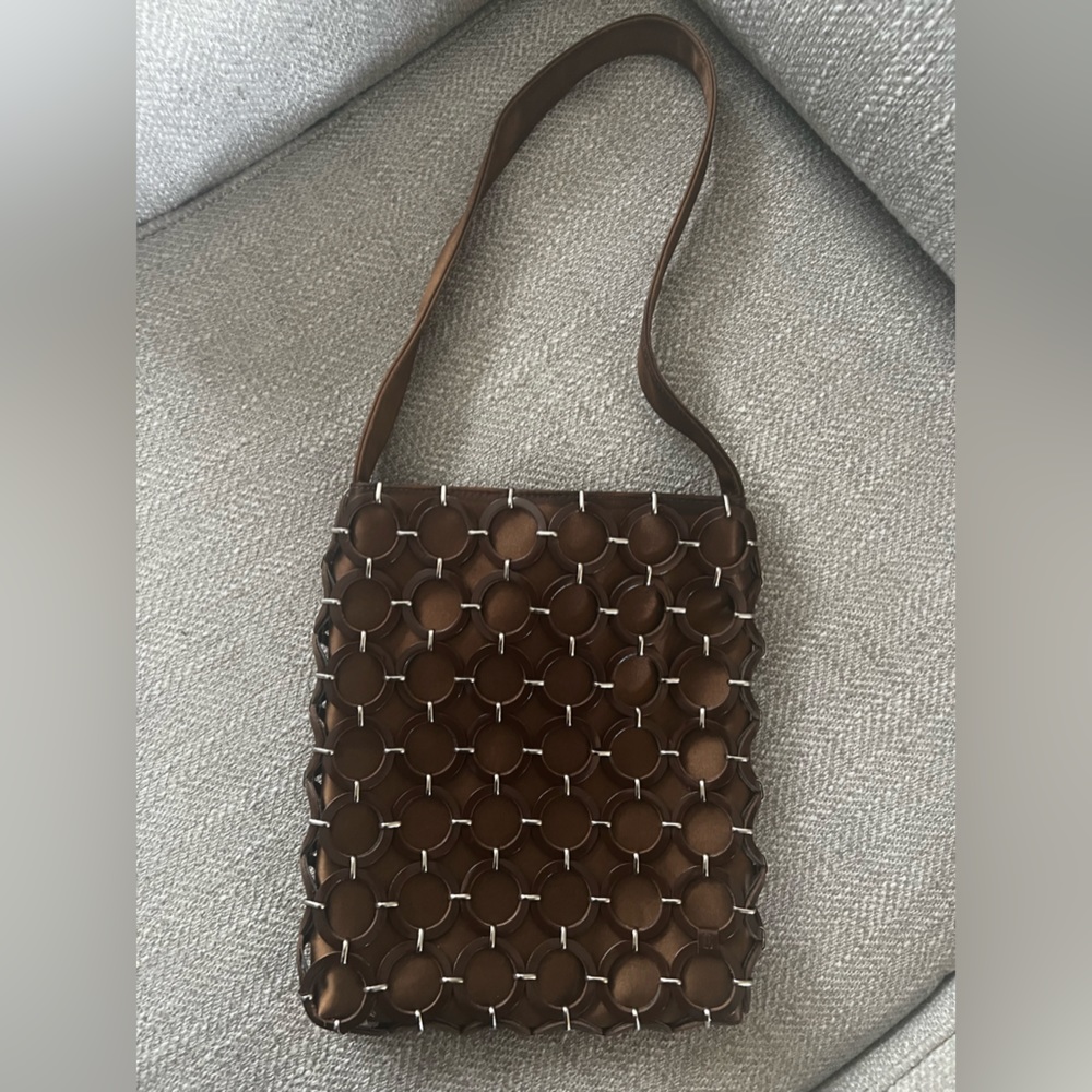 Leather Company (by Liz Claiborne), retro purse. Small tote.